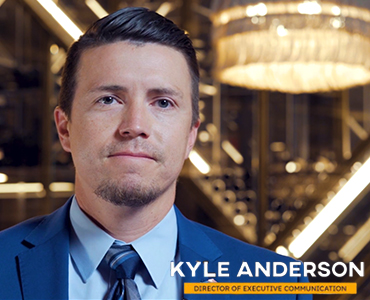 Next Level Casino Careers - Kyle Anderson Director of Executive Communication