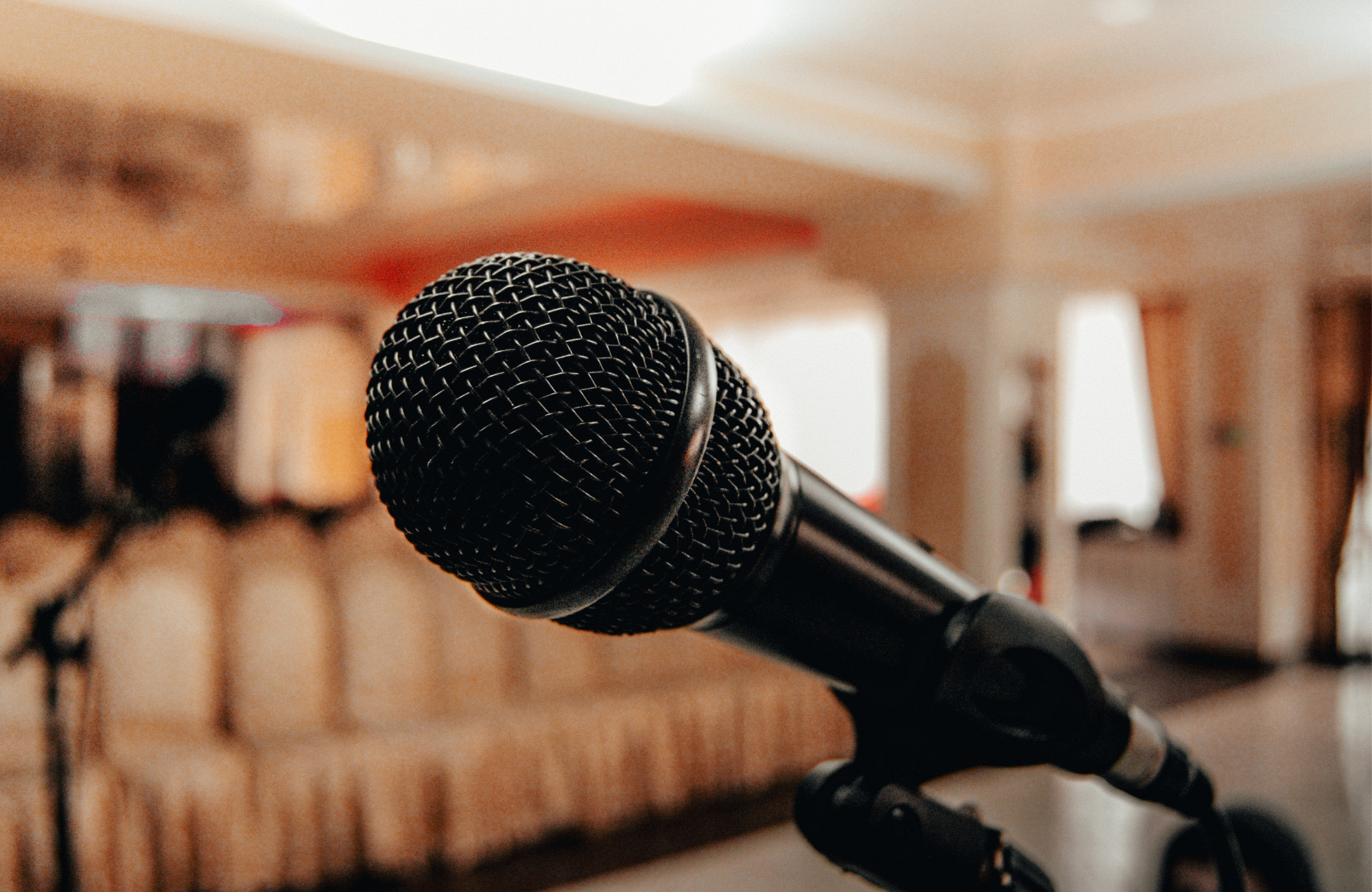 a microphone