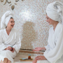 spa goers